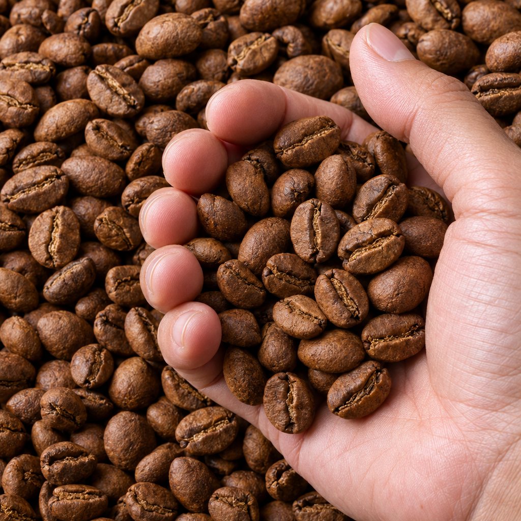 First Light beans, light roast