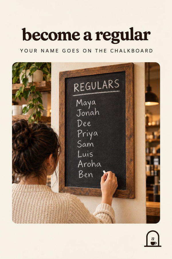 Become a regular