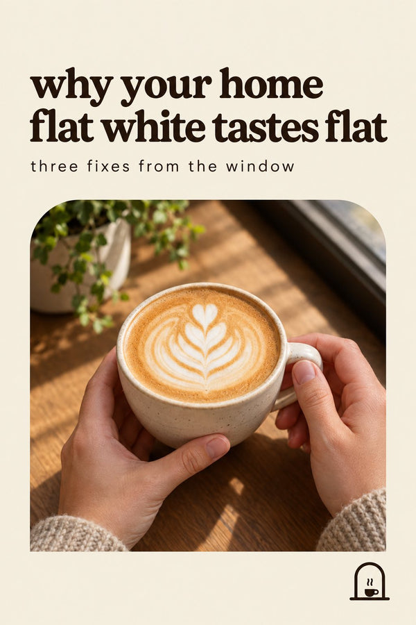 Why your home flat white tastes flat