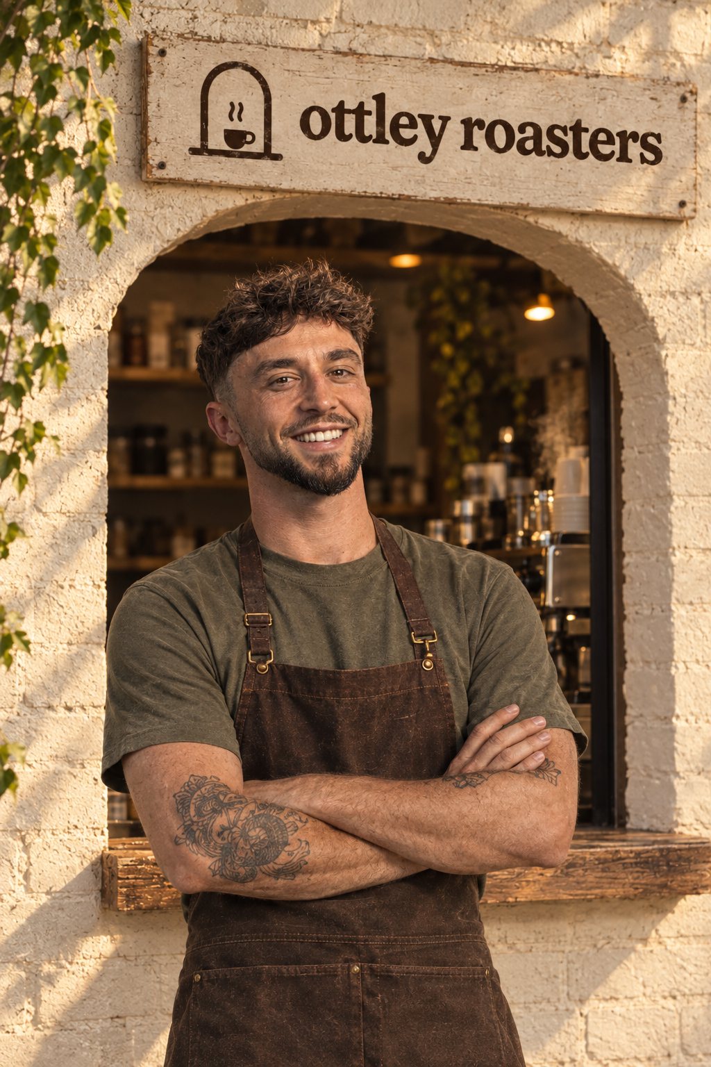 Liam, founder of Ottley Roasters